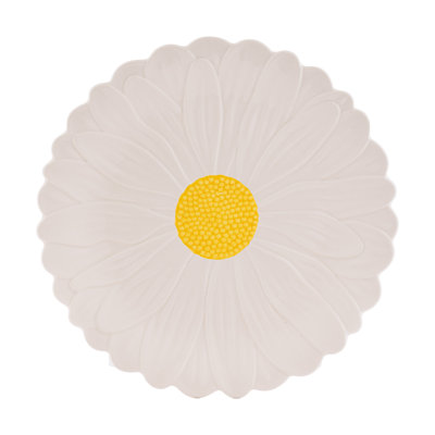 Daisy Stoneware Cake Stand