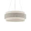 Lustre tambour 6 lumières à abat-jour Rousham