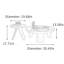 Ensemble de tables basses Minimalist