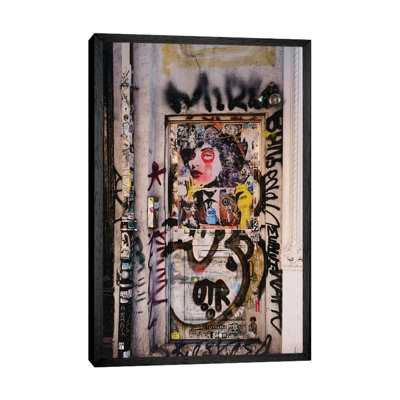 East Village Street II 1 Piece Wall Art on Canvas