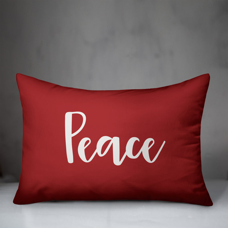 Throw Pillow, Red