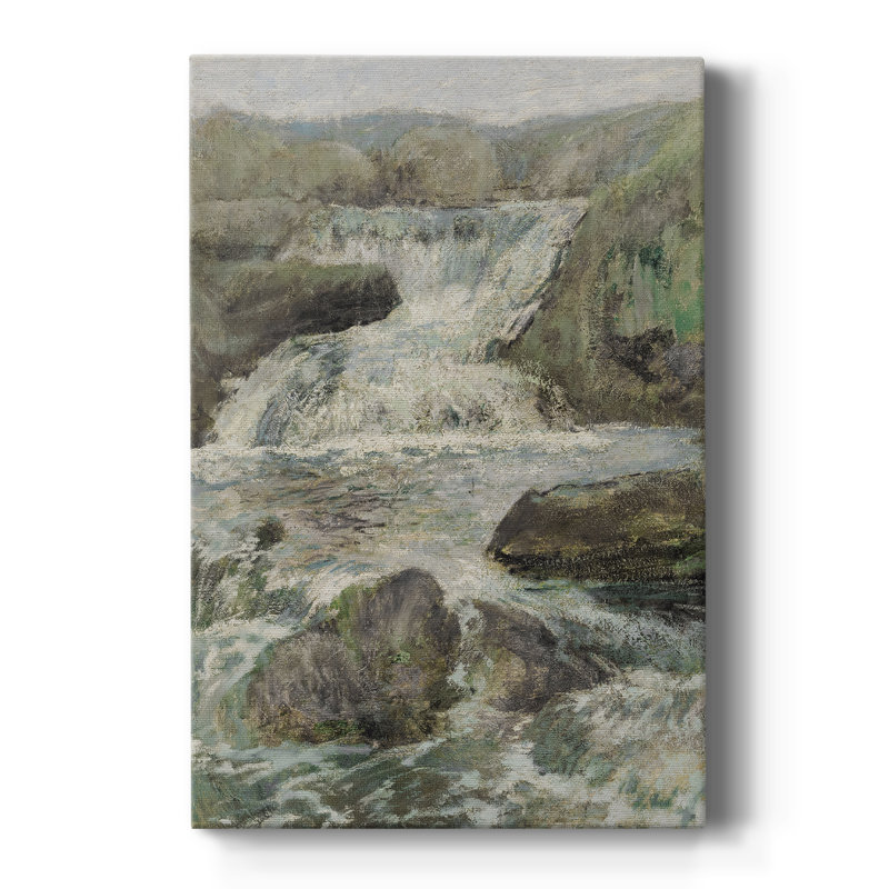 Paysage rétro CC XXIV - galerie Cavas sur mesure, H 12 po x l 8 po