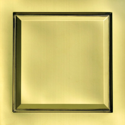 Tuile de plafond en PVC à panneau surélevé