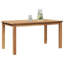 Table basse vidaXL en bois de teck massif brun 35,43 x 19,69 x 17,91-1475325615