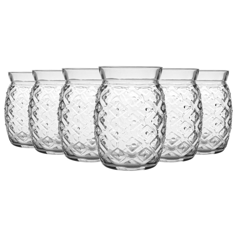 Sour Pineapple Cocktail Glasses - 455ml, 6