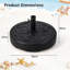 Beeville 2.5kg Plastic Free Standing Umbrella Base