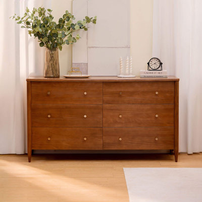 Jacelyn 59.25 " W 6 - Drawer Dresser
