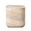 Manor Outdoor End Table-Textured Sandy Grey