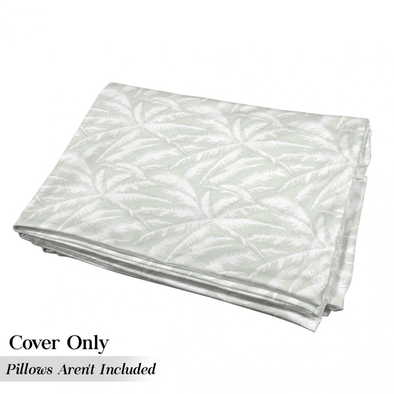 Housse de coussin d'extérieur, H 2 po x l 27 po x P 88 po