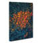 Cluster of Orange Trees in Abstract - Wrapped Canvas-55314741