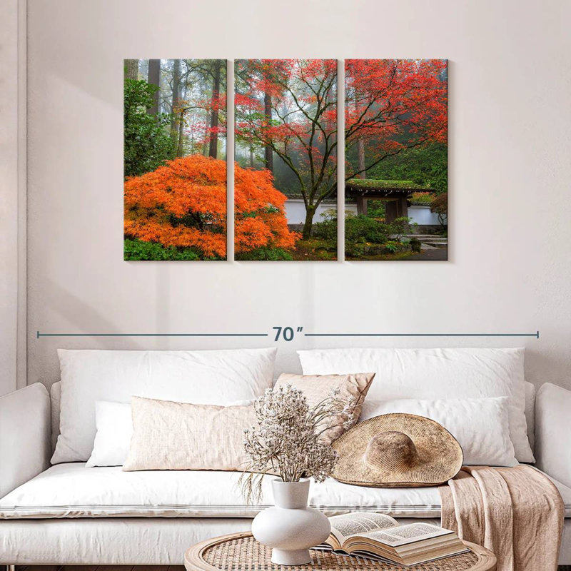 Sireci Portland Japanese Park, 28" H x 45" W