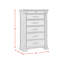 Commode 6 tiroirs Cohlton