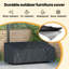 Outdoor Patio Bench Cover
