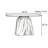 Wabi-Sabi Solid Wood Entryway Console Table
