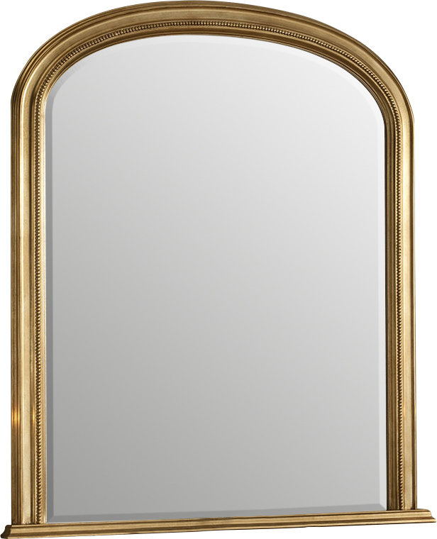 Burgett Glass Wall Mirror, Gold