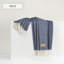 Pinstripe Cashmere/Lambswool Throw-1784883584