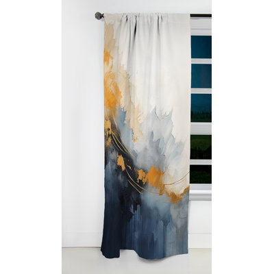 Rebecca - Peinture - Rideau occultant - 1 panneaux