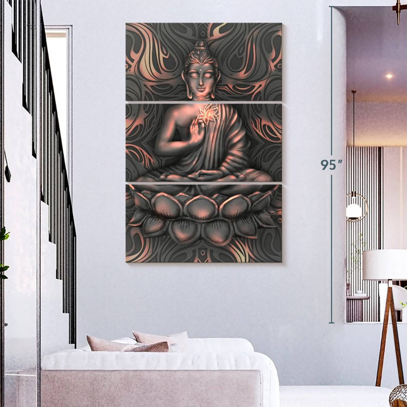 Bouddha Leisha, H 74 po x l 48 po