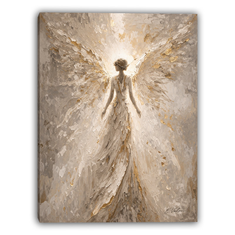 «Silent Blessing», art mural sur toile tendue, L 12 po x H 16 po x P 1 po