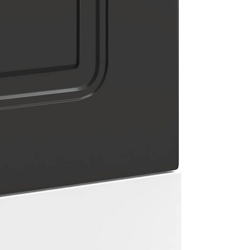 Dishwasher Panel Kalmar Artisan Oak 1.5X67 Cm Engineered Wood, Black, 67cm H x 45cm W x 1.5cm D