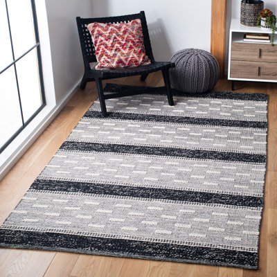 Donnelly Hand Woven Cotton Striped Rug