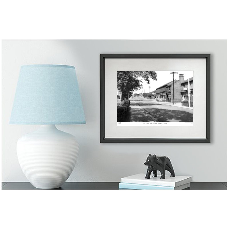 Helsby, Chester Road C1965 - Single Picture Frame Print, 60cm H x 80cm W x 2.3cm D