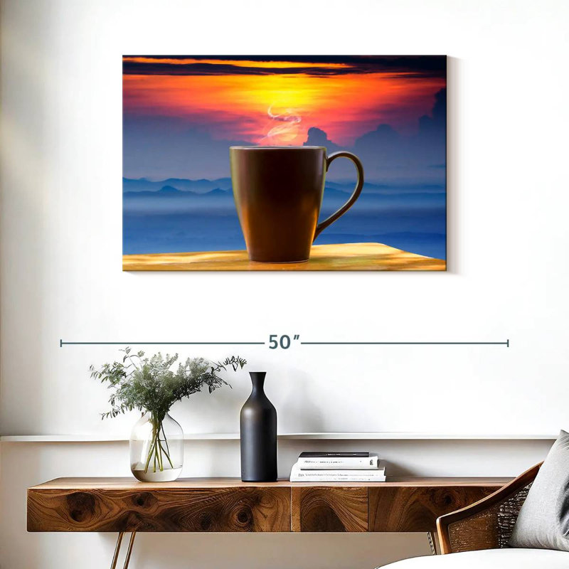 Yarlin Good Morning Coffee, H 24 po x l 36 po