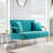 Queana Metal 60'' Reception Sofa-1643899586