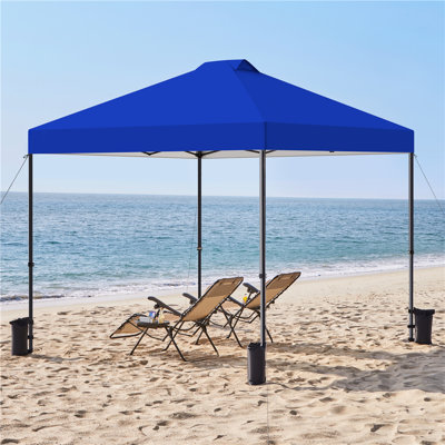 10 Ft.W x 10 Ft.D Metal Pop-Up Canopy