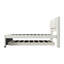 Lit plateforme double avec lit gigogne et lit gigogne double