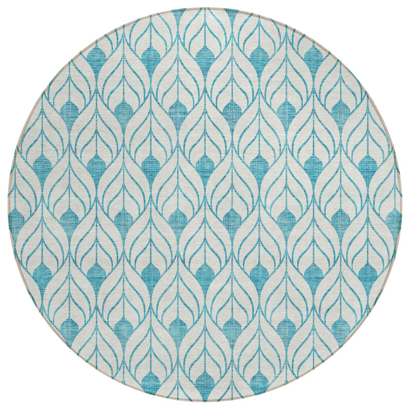  Maliana Area Rug, Round 8'