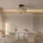 Bohemian Wood Beaded Ceiling Fan With Light