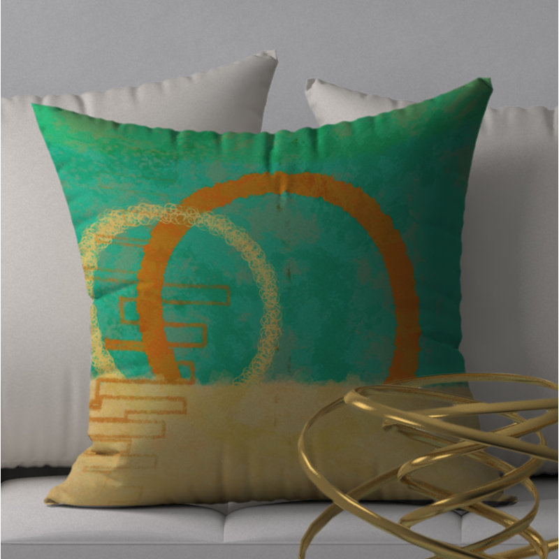 Nouvelle housse de coussin carrée et insert, H 20 po x l 20 po