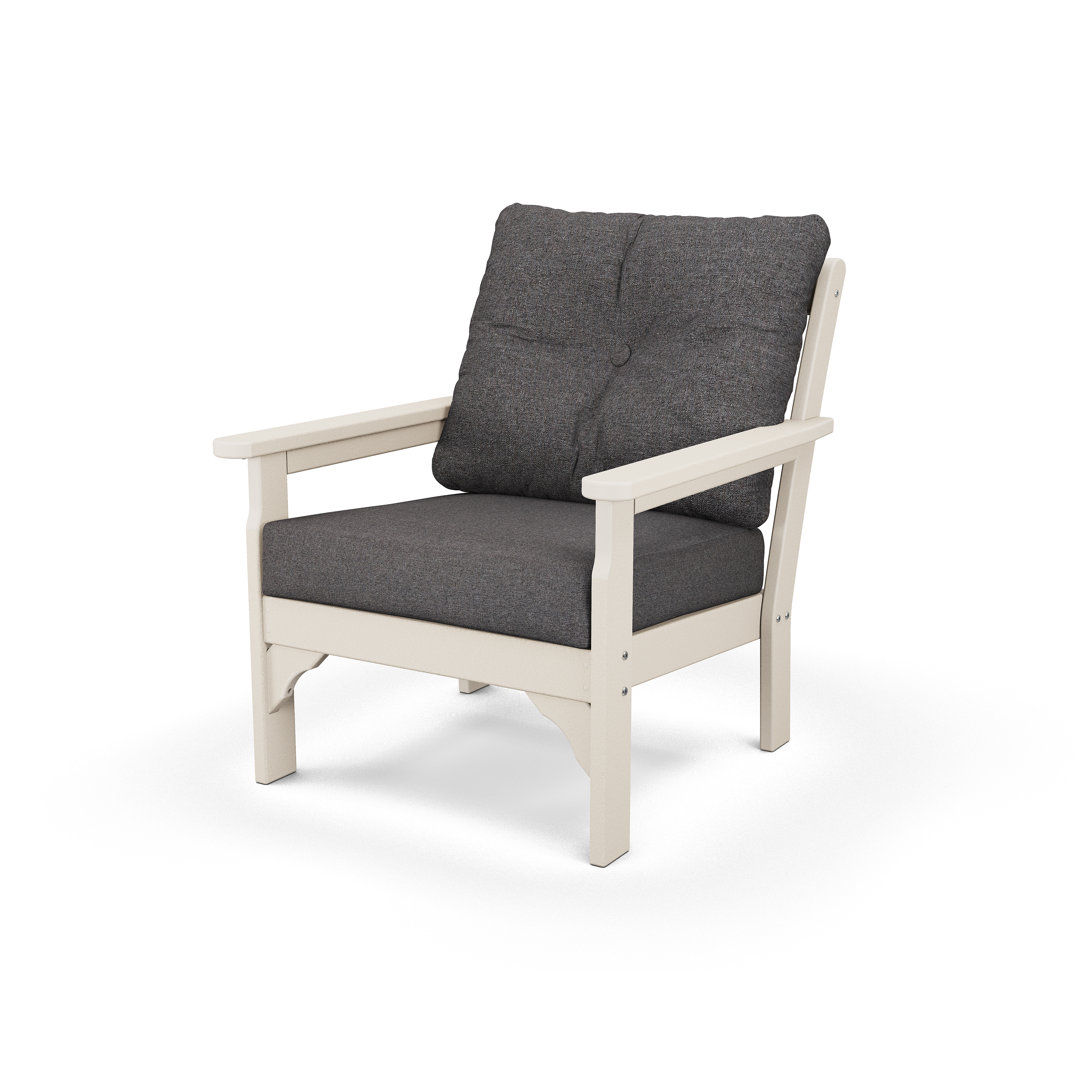 Lakeside Vineyard Deep Seating Chair POLYWOOD® Frame Color/Cushion