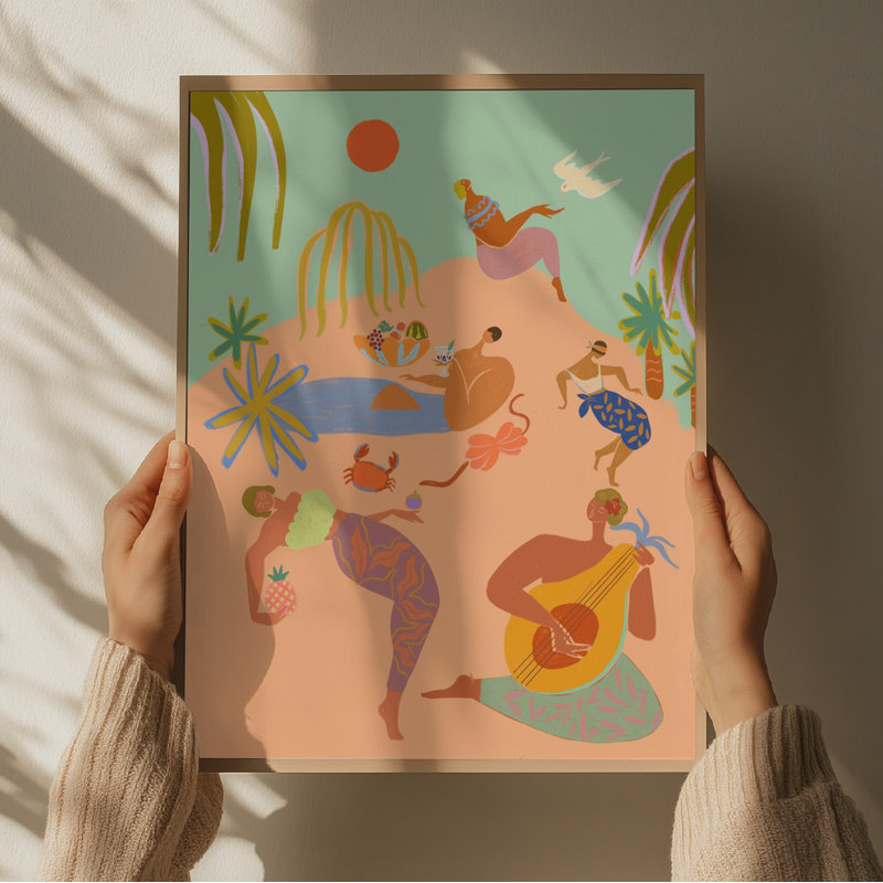 Wrapped Canvas Print, 121.92 cm H x 81.28 cm W