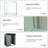 5ft x 3ft Outdoor Metal Storage Shed Transparent Plate-117711649
