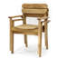 Charvi Stacking Patio Dining Armchair with Cushion