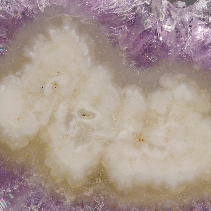 Amethyst Stalactite Slice From Uruguay (181.1 Grams)