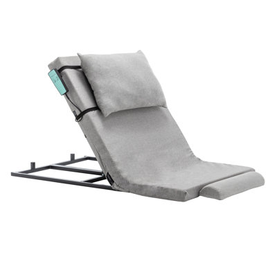 Electric Adjustable Bed Backrest - 300 Lbs Weight Capacity, 4-68° Lift, Machine Washable Fabric - For Elderly, Pregnancy, Patients, Handicap Assistance - Fits Most Bed Frames