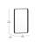 Jonis Wall Mount Shatterproof Wall Mirror with Metal Frame-2045967366-2016261843