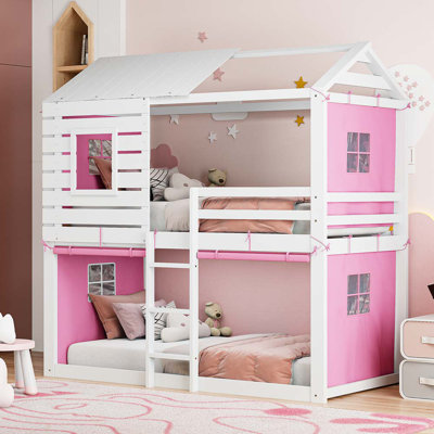Lit superposé pour enfant Aasir