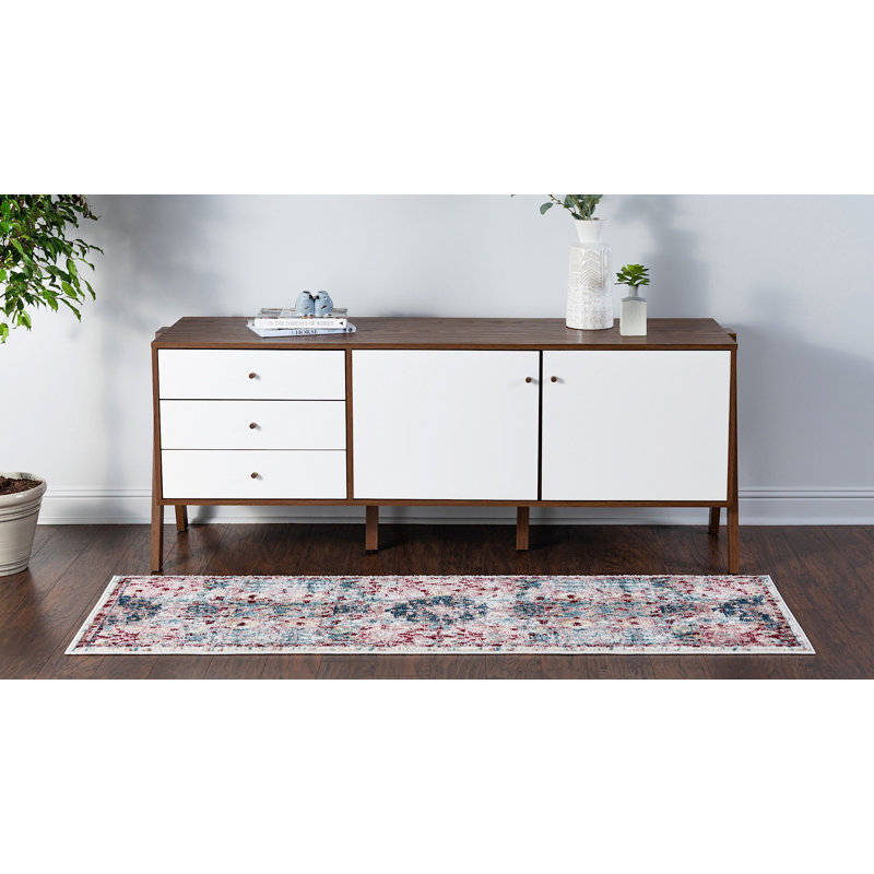 Endel Abstract Indoor Rug, Runner 2' x 6'