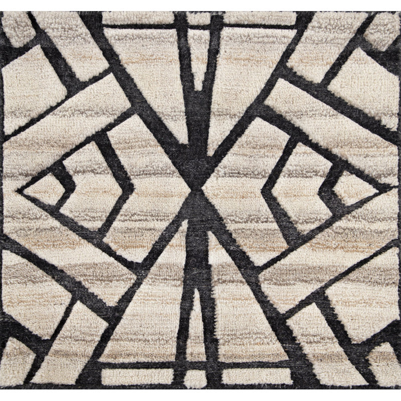 Bariloche Wool Geometric Area Rug, Rectangle 12' x 15'