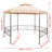 Etter 3.5m x 3m Steel Patio Gazebo