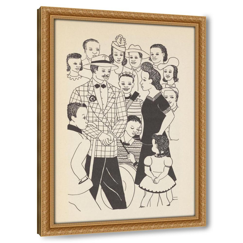 Jasper, the Drummin 'Boy pl6 (1947), H 32 po x l 23 po
