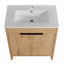 Ensemble de meuble-lavabo simple 30 po Hassani