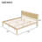 King Platform Bed Frame with Headboard