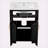24"Bathroom Vanity Combo with Ceramic sink