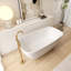 Baignoire de trempage autoportante 59,05 po.