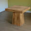 Table de salle à manger compacte en bois de style rustique pour la cuisine